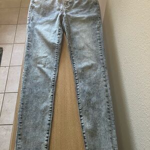 True Religion Blue Skinny Jeans Vintage Wash